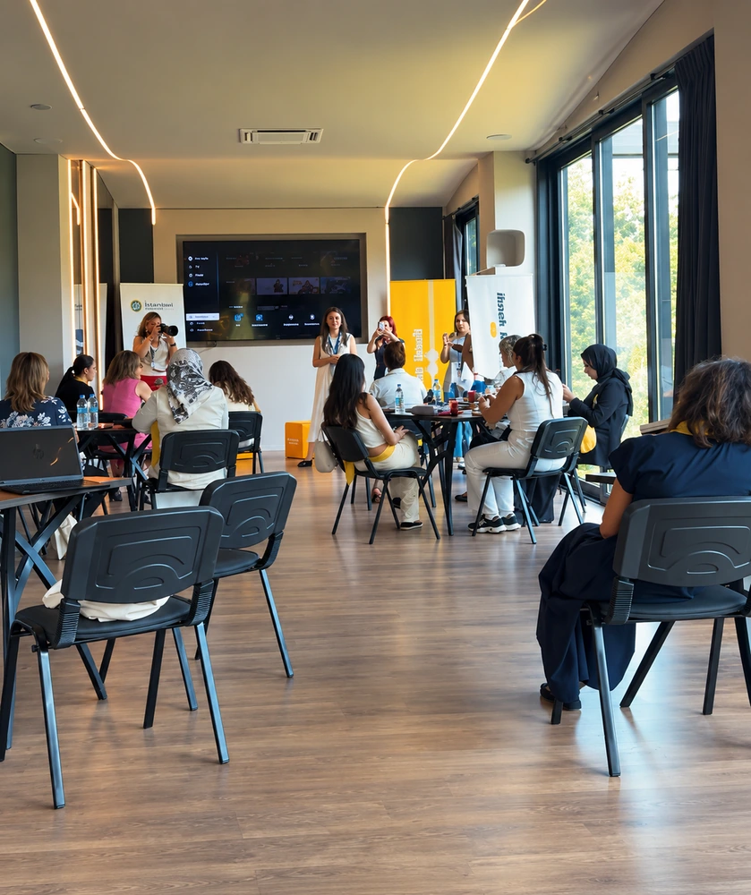 Ekip çalışmasına uygun workshop alanı